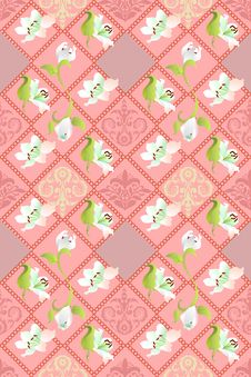 Seamless Renaissance Pattern Royalty Free Stock Image
