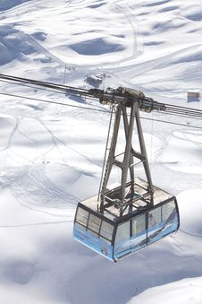 Cable-car In Alps Stock Photos Cable-car In Alps Stock Photos