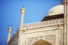 Mosque Detail Of The Dome And Pillars Royalty Free Stock Photos Mosque Detail Of The Dome And Pillars Royalty Free Stock Photos