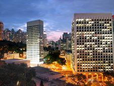 Amazing View Of Hong Kong City Stock Photos Amazing View Of Hong Kong City Stock Photos