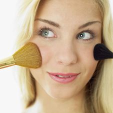 Woman S Make Up Stock Image Woman S Make Up Stock Image