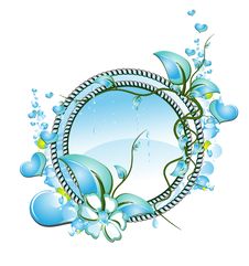 Love The Blue Colors Stock Photo
