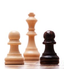 Chess Pieces Royalty Free Stock Photography Chess Pieces Royalty Free Stock Photography