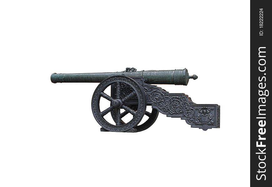 Old cannon in museum