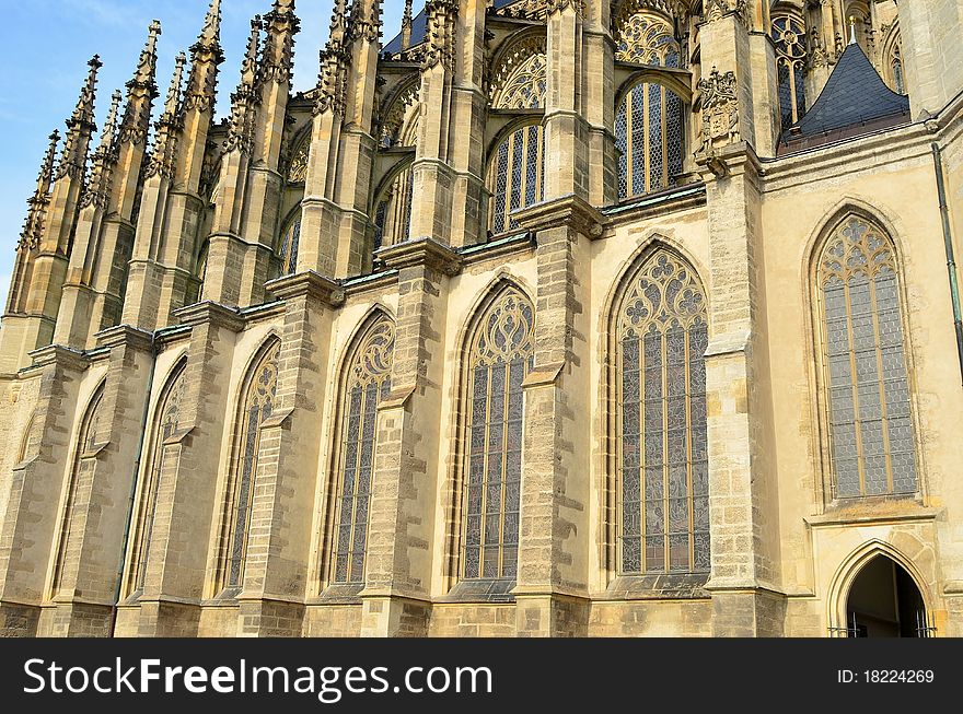 St.Barbara Church in Kutna Hora