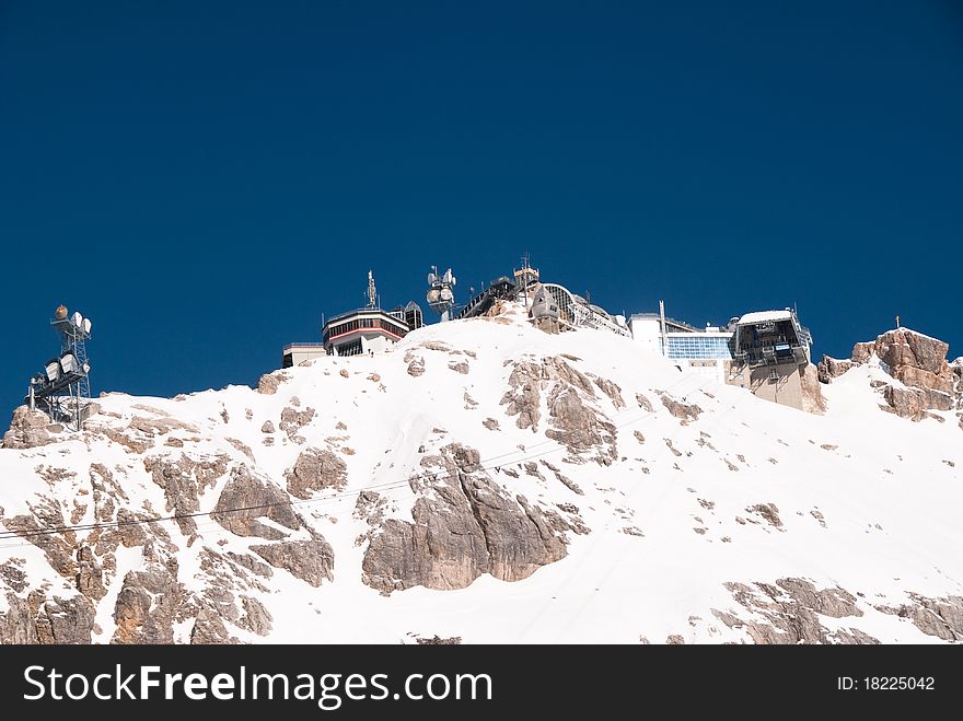Weather Station in the Zugspitze, Germany