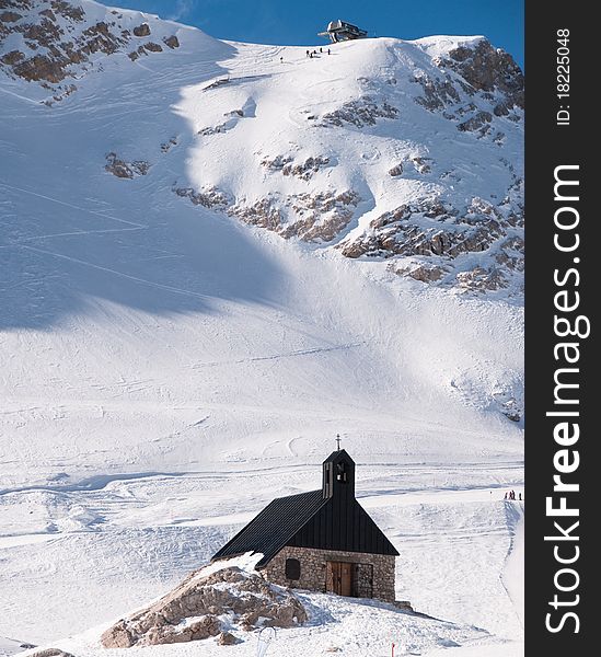 Winterlandscape In The Zugspitze, Germany