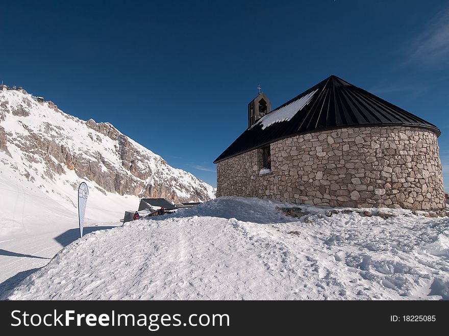 Church in the Zugspitze, Germany