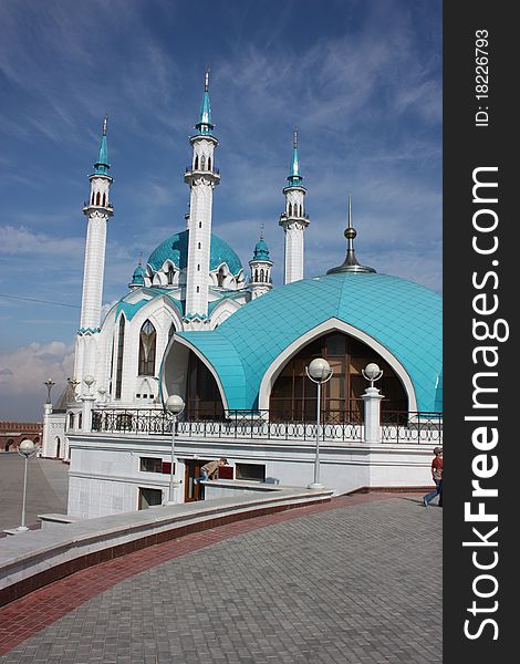 Russia, Tatarstan. Mosque of the Coul Sharif in Kazan.