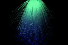 Fibre Optic Cascade. Stock Photography Fibre Optic Cascade. Stock Photography