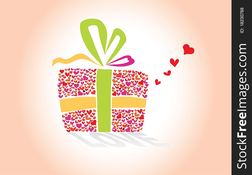 Valentine's Day, Love's hearts Gift