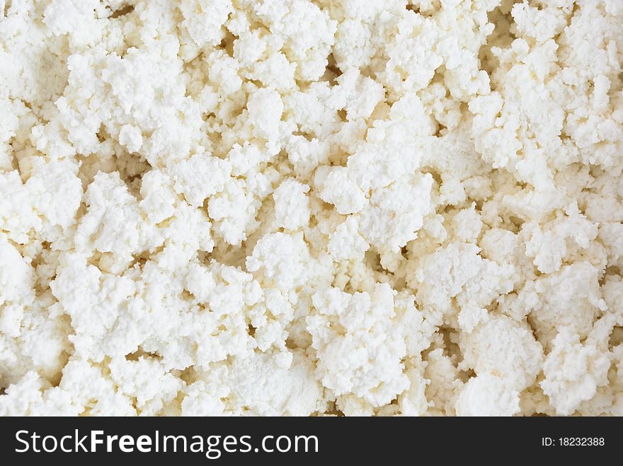 Cottage Cheese Background