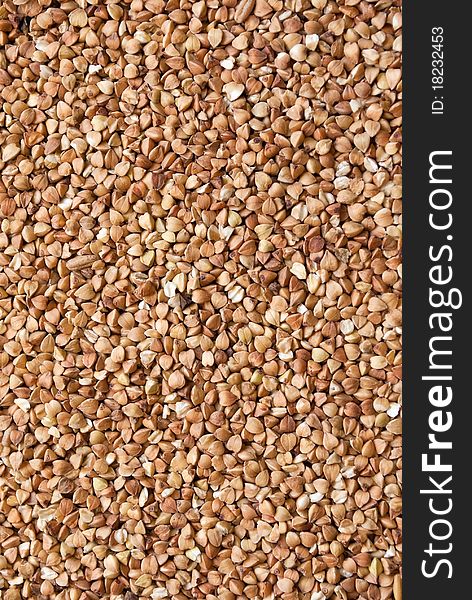 Dry buckwheat texture, may be used as background