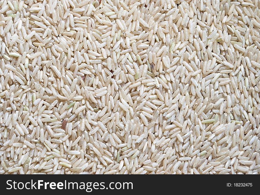 Cereal (white rice) texture background