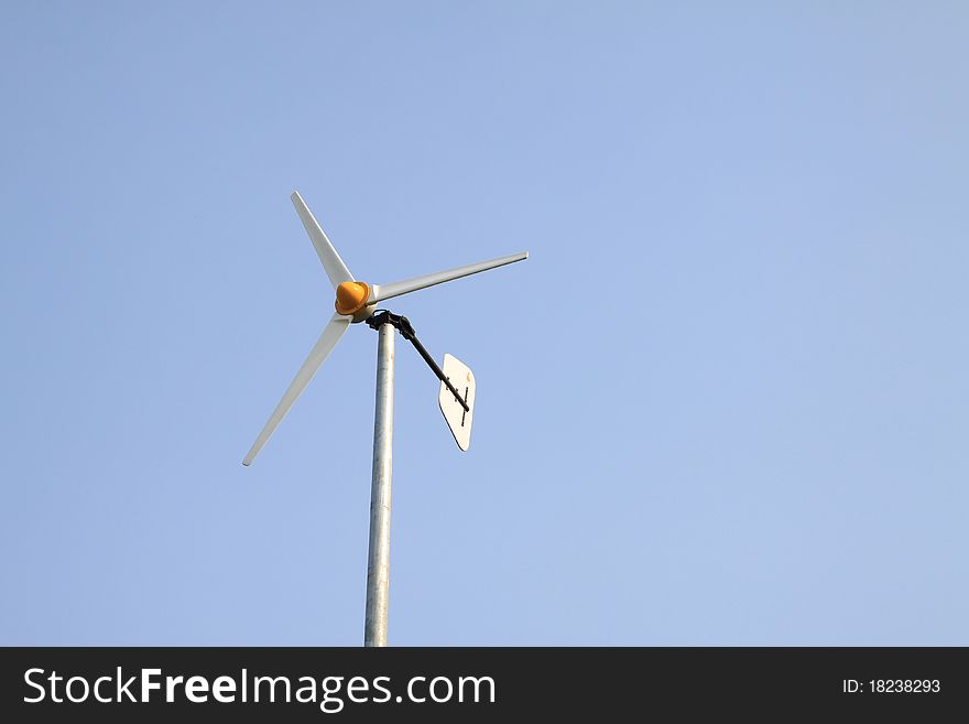 Electric wind generator in the sky