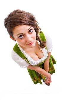 Bavarian Girl Royalty Free Stock Photo Bavarian Girl Royalty Free Stock Photo