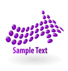 The Abstract Arrow Background Royalty Free Stock Photography The Abstract Arrow Background Royalty Free Stock Photography