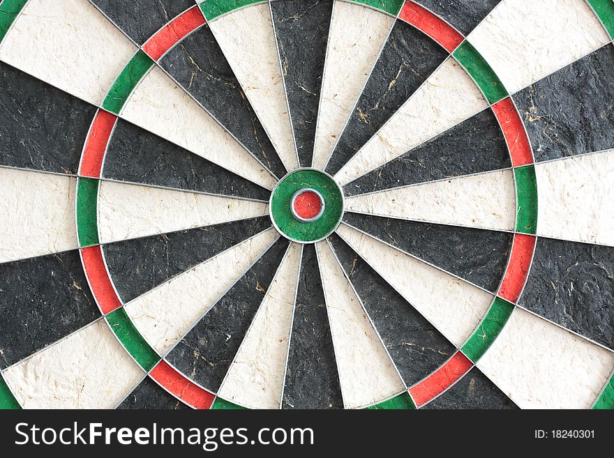 Target for competitions on darts. Target for competitions on darts