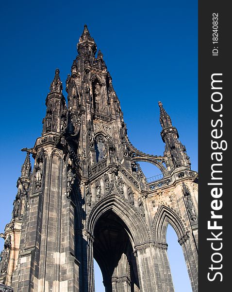 This Gothic Victorian monument was built to honour Sir Walter Scott and stands in Princes St Gardens in Edinburgh and is 200ft high. This Gothic Victorian monument was built to honour Sir Walter Scott and stands in Princes St Gardens in Edinburgh and is 200ft high