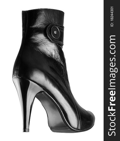 Female Boot Of Black Colour