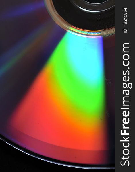 Compact disc rainbow