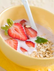 Yogurt Breakfast Stock Photo Yogurt Breakfast Stock Photo