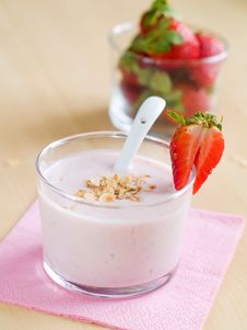 Yogurt Breakfast Royalty Free Stock Photo