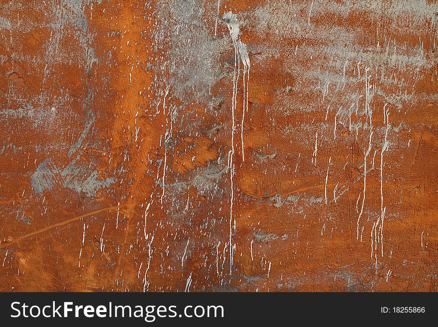 Grunge wall covered with weathered insulation material. Grunge wall covered with weathered insulation material