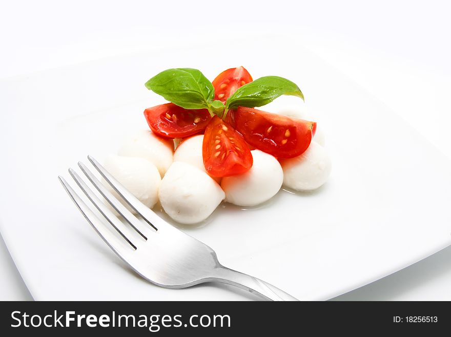 Mozzarella With Tomatoes