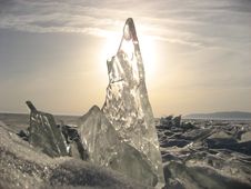 Baikal Ice Floe Royalty Free Stock Photos Baikal Ice Floe Royalty Free Stock Photos