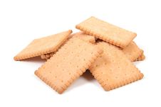 Pile Of Biscuits Stock Photography