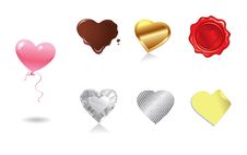 Valentine S Day, Love S Heart Icon Royalty Free Stock Image