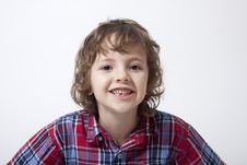 Boy With Missing Tooth Stock Photography Boy With Missing Tooth Stock Photography