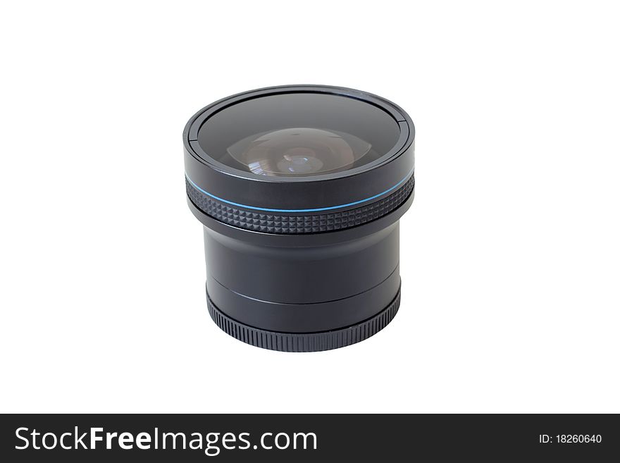Isolated photograph of a Fisheye Converter