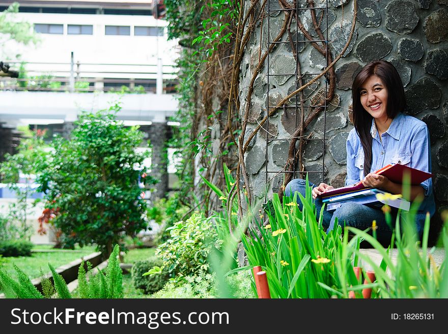 Happy Student