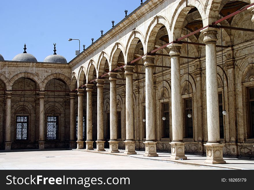 The famed Muhammad Ali Mosque in Cairo, Egypt. The famed Muhammad Ali Mosque in Cairo, Egypt