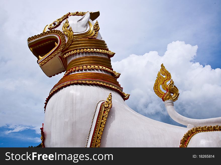 Wat Wang Wiwekaram. Famous attractions in Central. Kanchanaburi Province, Thailand