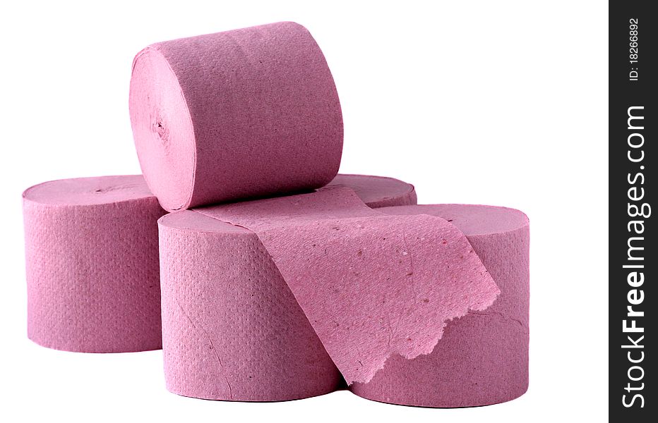 Pink Toilet Paper