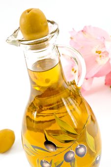 Olive Oil Royalty Free Stock Photos