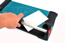 Paper Cutter Royalty Free Stock Images
