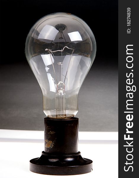 Large Brushed Electric Incandescent Lamp