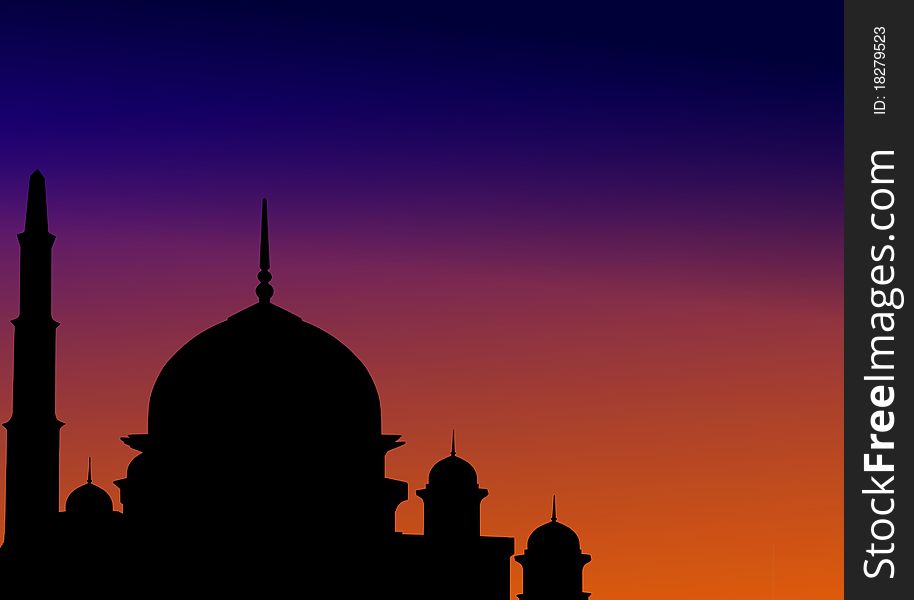 Mosque at dawn