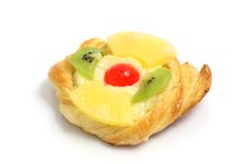 Cherry Kiwi And Pineapple Fruit Tart Stock Photos Cherry Kiwi And Pineapple Fruit Tart Stock Photos