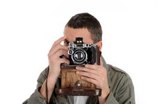 Young Professional Photographer Stock Image Young Professional Photographer Stock Image