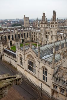 All Souls College 1438 Stock Images