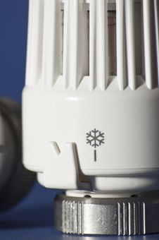 Thermostatic Valve To Control Heat Stock Photo Thermostatic Valve To Control Heat Stock Photo