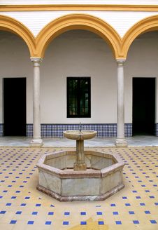 Real Alcazar Moorish Palace In Seville Royalty Free Stock Images Real Alcazar Moorish Palace In Seville Royalty Free Stock Images