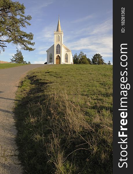 The Bodega, California church that Ansel Adams made famous in a similar view taken 60 years later. The Bodega, California church that Ansel Adams made famous in a similar view taken 60 years later.