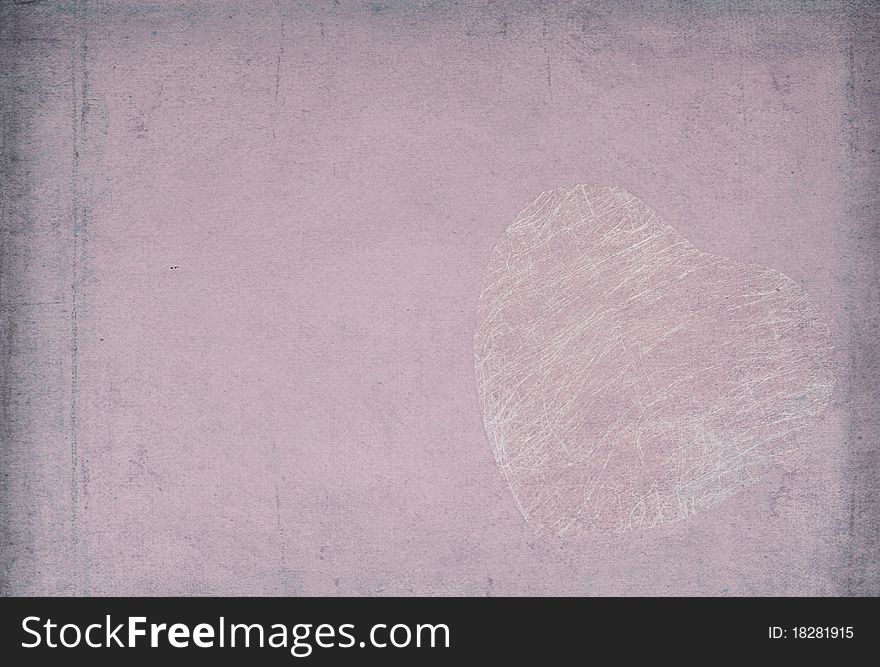 Valentines day abstract background toned in violet