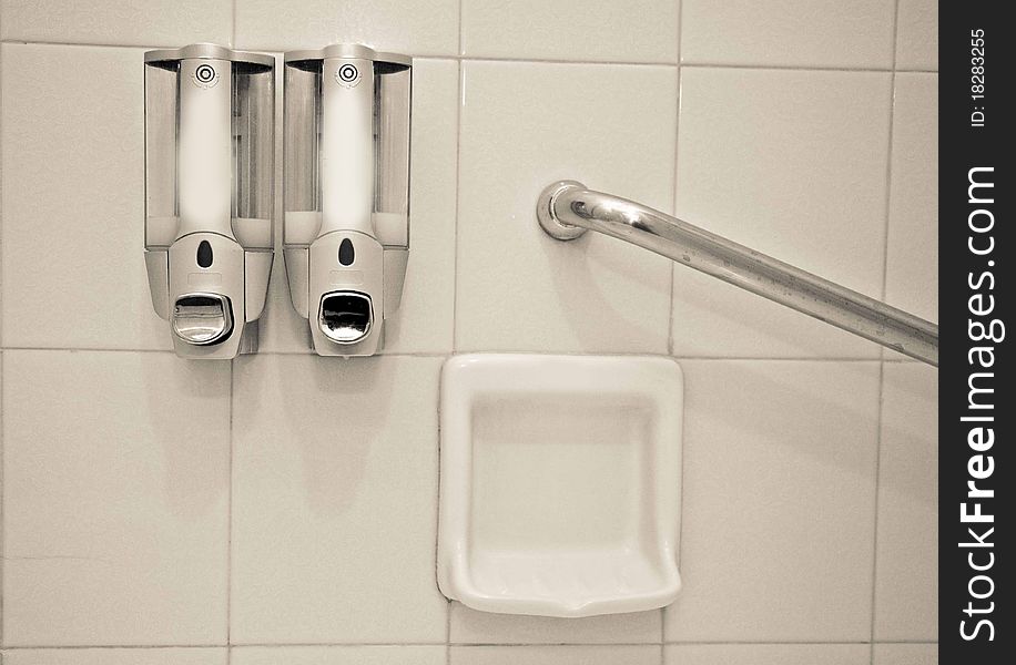 Bathroom interior of brand new luxury resort hotel